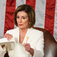 House Speaker Nancy Pelosi’s viral moment during President Donald Trump’s State of the Union is used in a new mashup posted by Trump’s team on Twitter and Facebook.